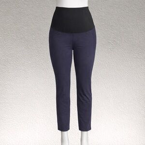 Isabel Maternity by Ingrid & Isabel Navy Skinny Over-the-Bump Pants